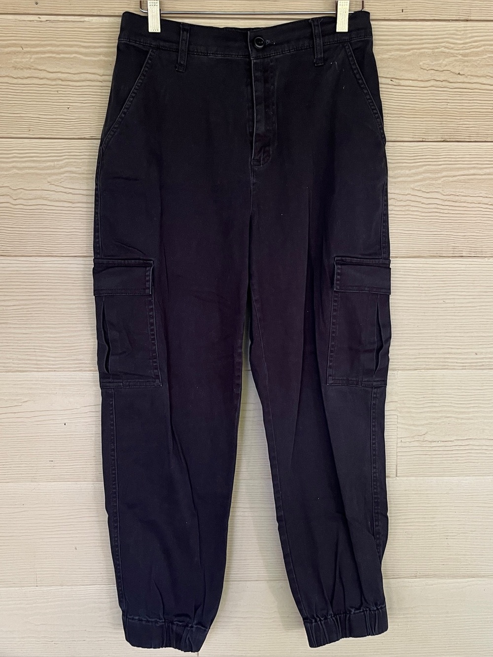 Aeropostale Black Cropped Pants Medium Black High Waist